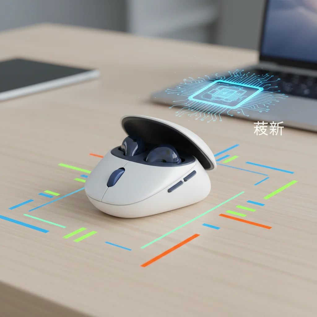 マウスの中にイヤホンが合体？Honor Choice MouseBuds Pro、これは一体どういうことだ…！
