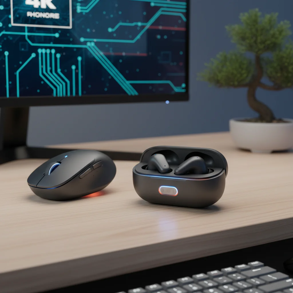 マウスの中にイヤホン！？Honorの「MouseBuds Pro」が脳をバグらせる合体ガジェットだった件