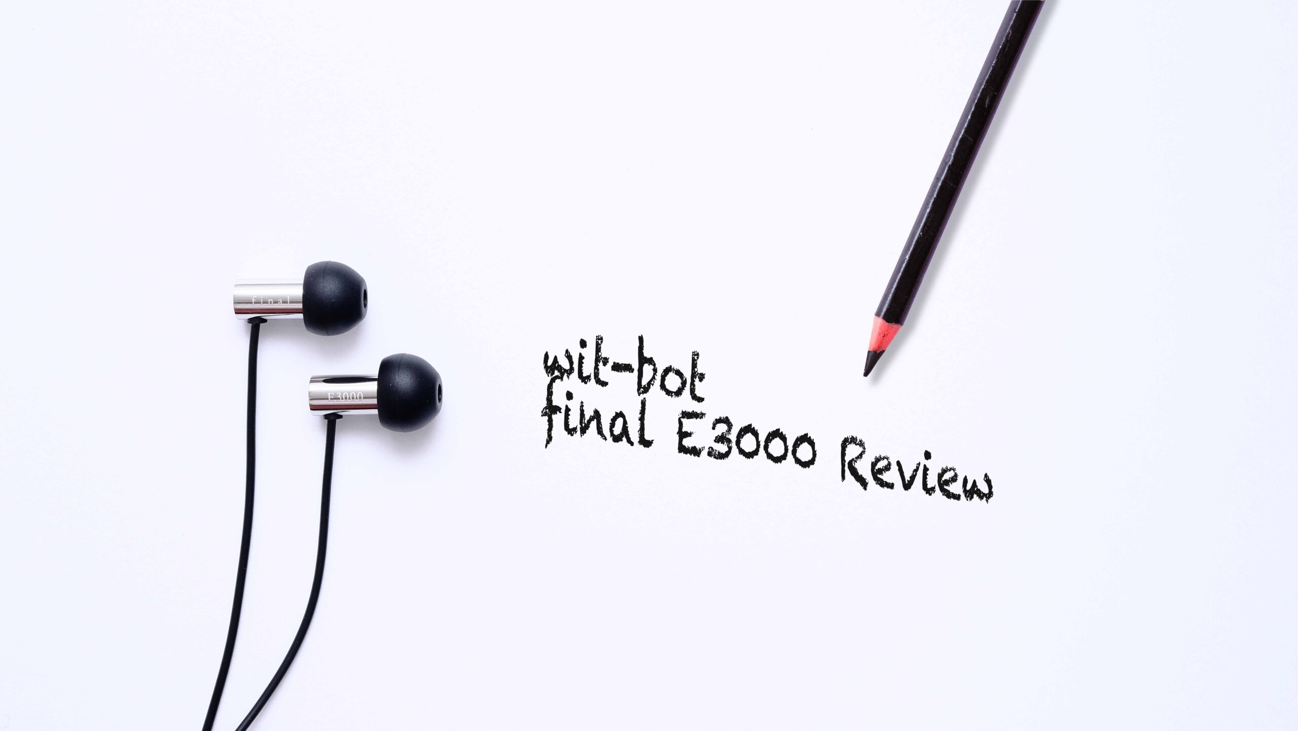 安価なハイレゾ対応イヤホンならfinal E3000がオススメ：コスパ良過ぎて有線に回帰しそう