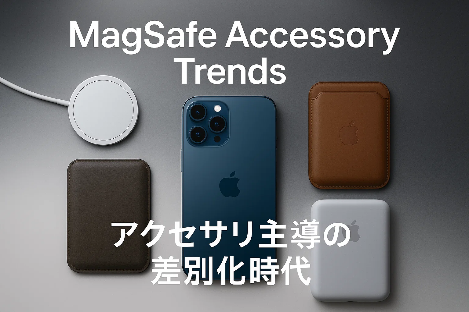 ⚡アクセサリ主導の差別化時代：MagSafe対応製品の価値はこう変わった！