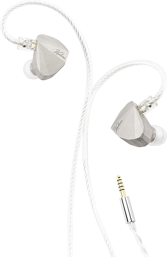 水月雨 Moondrop Kadenz カナル型イヤホン 有線 USB-C Type-C 交換可能リケーブル 4.4mm バランスケーブル 【 10mmシングルダイナミック / ta-Cダイヤモンドコーティング振動板 / 0.78mm 2Pinコネクタ リケーブル可能 】