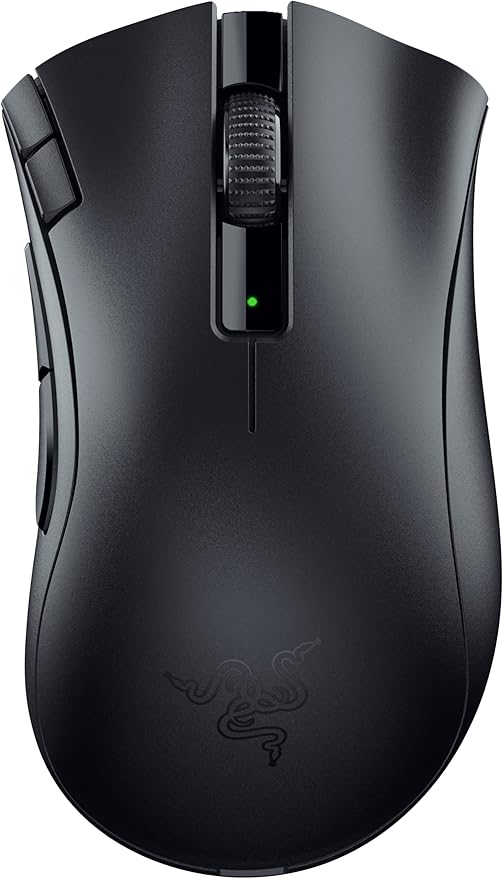 Razer DeathAdder V2 X HyperSpeed ゲーミングマウス 9ボタン 受賞歴を誇るエルゴノミクスデザイン HyperSpeed Wireless 最大 235 時間バッテリー持続 第 2 世代メカニカルマウススイッチ 14,000 DPI 5G オプティカルセンサー搭載 【日本正規代理店保証品】 RZ01-04130100-R3A1